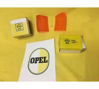 NUOVO + ORIGINALE Opel Rekord C Commodore A Set Di Vetrini Indicatori Anteriori