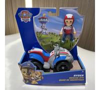 Nuovo originale PAW PATROL Veicolo Auto Ryder Tracker Everest Chase Rex Skye Rocky Marshall Zuma Action Figure Toy Regalo di compleanno per bambini
