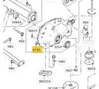 Nuovo Originale Range Rover L322 10-12 L405 13 + 3.0d Diff. Tappo Scarico Olio