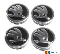 NUOVO Originale Skoda Calotta Coprimozzo Ruota Centrale 4PZ 5E3071213