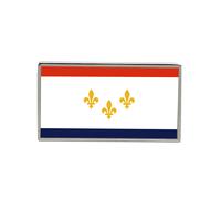 Nuovo Orleans La (USA) Distintivo di Bandiera Lapel Pin