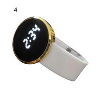 Nuovo orologio elettronico LED con touch screen rotondo, per il tempo libero, sportivo, semplice, alla