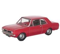 Nuovo Oxford Diecast 1:76 Ford Cortina Mk11 - Rosso Modellino Modello -