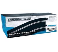 Nuovo Pacchetto Di Estensione Pista Scalextric 7 - 4 X 350Mm Dritti E 4 X Curve
