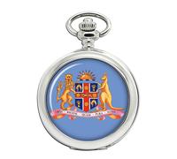 Nuovo Pacifico Galles Cappotto Of Arms Orologio da Tasca