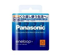 Nuovo Panasonic eneloop Aa 1900mAh 4 Pcs BK-3MCC/4 NI-MH importato Giappone