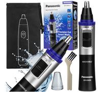 NUOVO Panasonic Nas Ear Trimmer ER GN30 K503 nero impermeabile custodia set