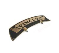 Nuovo Parafango Anteriore Vintage In Ottone Con Targa Numero Vincent AEs
