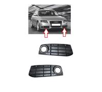 Nuovo Paraurti Inferiore Griglia Fendinebbia Orlo Cromo Coppia Set L & R Audi A4