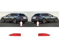 Nuovo Paraurti Posteriore Rosso Riflettore Coppia Set per Mazda 6 (GJ) 2012 -