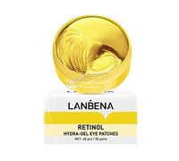 NUOVO Patch Occhi RETINOLO,60 pezzi Maschera per Gli Occhi,Patch Occhiaie,Maschera per gli occhi all'acido ialuronico e collagene,Anti-Rughe Anti-Età con Ceramide e Oro Colloidale Borse Occhiaie