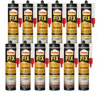 NUOVO Pattex Fix Express adesivo di montaggio 375 g 12 pezzi fortemente adere...