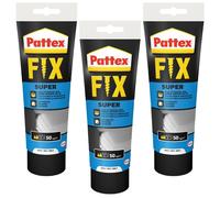 NUOVO Pattex Fix Super adesivo di montaggio 250 g set di 3 senza solventi all...