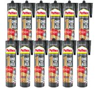 NUOVO Pattex One For All colla istantanea 440 g set 12 x colla di montaggio b...