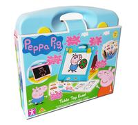 Nuovo Peppa Pig Reversibile da Tavolo Cavalletto Disegnare Set Attività