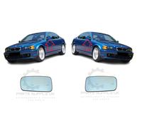 Nuovo Per BMW Serie 3 E46 1998-2005 Vetro Specchio Retrovisore Par. Riscaldato