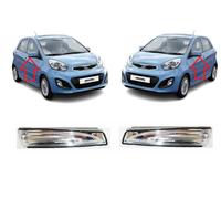 Nuovo per Kia Picanto 2008 - 2014 Indicatore Specchietto Laterale Coppia Set