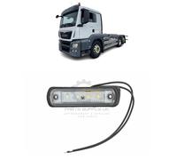 Nuovo per Man Tgs 07- Parasole LED Indicatore Luce Lampada SX Bianco 81252606121