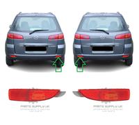 Nuovo per Mazda 2 2003 - 2007 Posteriore Riflettore Rosso Coppia Set