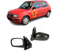Nuovo Per Nissan Micra 1992-2003 Anteriore Ala Specchio Manuale SX N/S LHD
