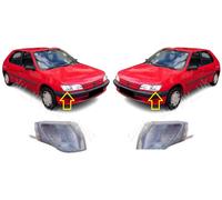Nuovo Per Peugeot 306 93-97 Freccia Ripetitore Anteriore Lampa Coppia L&R