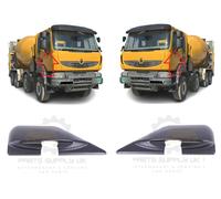 Nuovo per Renault Kerax 2006-2013 Specchio Braccio Inferiore Cover Coppia Set