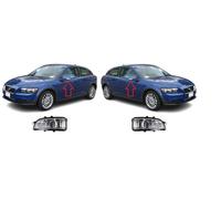 Nuovo per Volvo C30 06-10 Specchietto Laterale Repeater Indicator Paio Set L & R