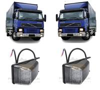 Nuovo Per Volvo FM 1998-2002 Coppia Indicatori LED Luce Targa Parabrezza