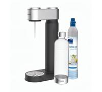 NUOVO Philips GoZero gorgogliatore d'acqua nero set cilindro CO2 bottiglia...