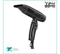 NUOVO Phon asciugacapelli DIGITALE professionale GAMMAPIU' HYBRID nero
