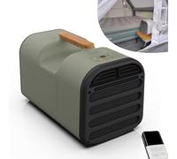 Nuovo piccolo condizionatore portatile, deumidificatore per condizionatori d'aria a raffreddamento rapido da 1500 W 5200 BTU, telecomando, silenzioso, per tenda da campeggio, camper, furgone e pesca