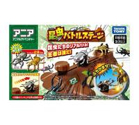 NUOVO Playset Takara Tomy ANIA Insect Battle Stage con 2 pezzi figure ANIA Gi...