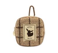 NUOVO Pokemon Center Eevee Fluffy Sagara custodia in velluto a coste con...
