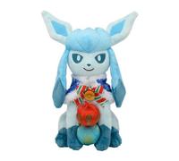 NUOVO Pokemon Center Originale Peluche Bambola Glaceon Pokemon Natale al...