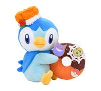 NUOVO Pokemon Centro Pokémon Zucca Banchetto Piplup Peluche Bambola 2021 Hall...