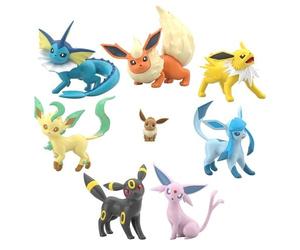 NUOVO Pokemon Scale World Paldea Region Eevee evolutions Set Figura in scala ...