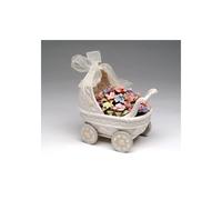 Nuovo Porcellana Fiore Passeggino ," Rock a Bye Bambino " Tono Carillon - 49018