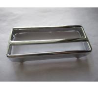 Nuovo Porsche 356/911/912 Blaupunkt Radio Orlo Piastra Cromo Lunetta