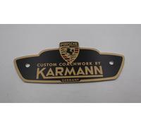 Nuovo Porsche 356 Karmann Coach Builder Distintivo 1960 - 1963