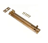 Nuovo Porta Bullone Ottone Privacy Scorrevole Gancio Cigno Collo 15.2cm 150mm -