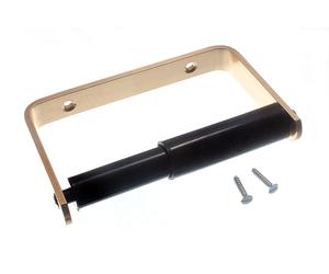 Nuovo Portarotoli Da Bagno 20 X In Ottone Placcato Nero Con Molla - Onestopdiy -