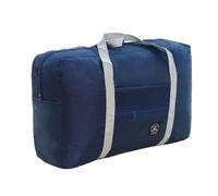 Nuovo portatile pieghevole viaggio Duffle Bag Grande Capacità Sport Gym Bag, leggero Carry On Bagagli Duffle Bag Borse da viaggio, Blu, Taglia unica
