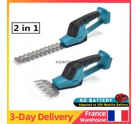 Nuovo Potatore Cordless Tagliasiepi Elettrico Tagliaerba Potatura Sega Arbusto Cesoie Tagliasiepi Utensili Elettrici 2 in1 Per Makita 18V Batteria Without battery
