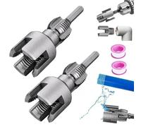Nuovo PPR Water Pipe integrato Thread Opener elettrico 4/6 Split Thread No Hot Tool richiesto continuo Chaser Melt infilatore trapano integrato e (DN20) & int tubi di taglio, filettatura 1/2" acqua