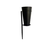 Nuovo progettato metallo tomba vaso cimitero vaso tomba decorazione con schiuma floreale