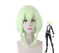 Nuovo Promare Mad Burnish Lio Fotia 35Cm Gradiente Breve Rettilineo Resistente Al Calore Capelli Sintetici Parrucca Cosplay Anime + Protezione Parrucca Qx-10