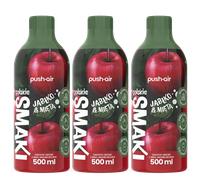 NUOVO PUSHAIR sciroppo mela menta 3x500 ml senza zucchero per Sodastream