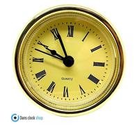 Nuovo Quartz Ricambio Lunetta Orologio Inserto - Misure Opzione - Clip Per &