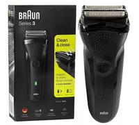 Braun Series 3 300 s Rasoio Elettrico Ricaricabile, Rasoio Da Barba Per Uomo, Nero
