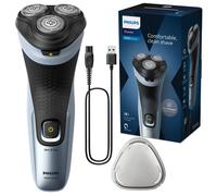 Rasoio Philips Shaver Series 3000X X3063 Batteria Accessori Wet&Dry Testina 3D